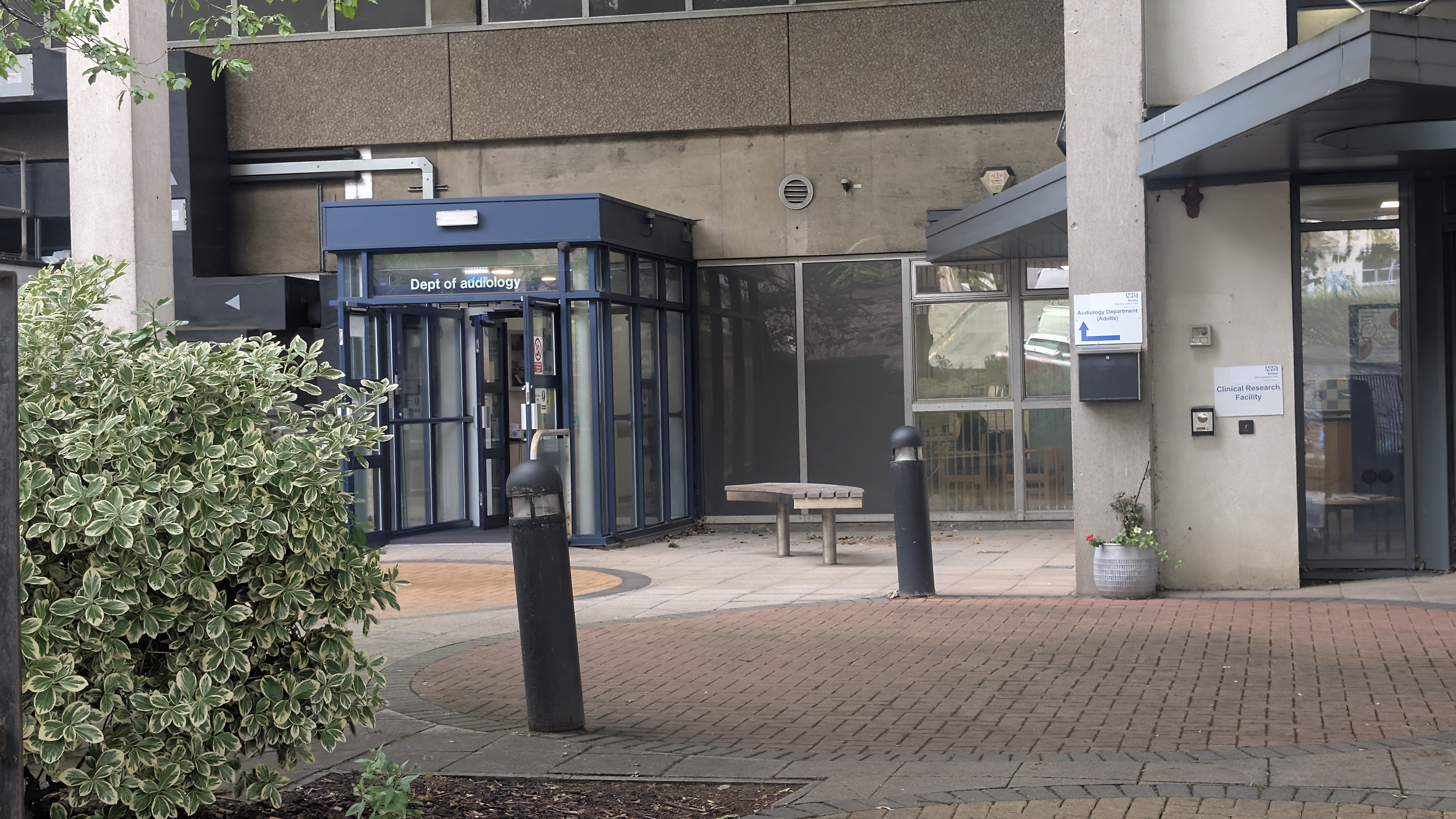 Audiology Department Main Entrance