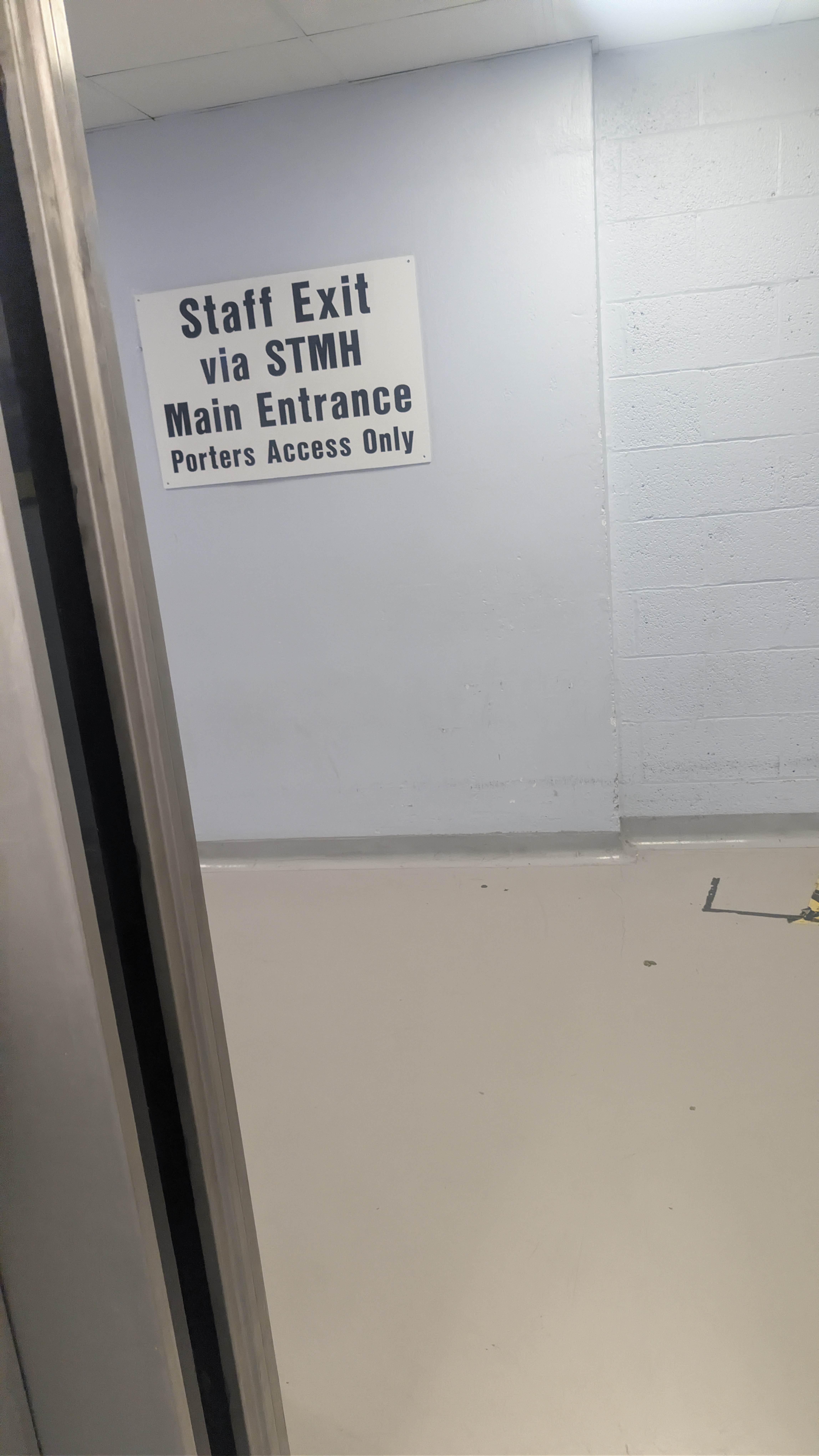 Level C Floor Arrival